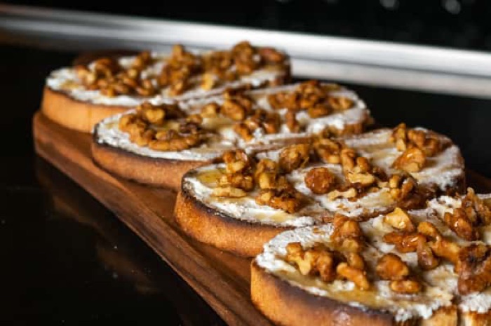 Ricotta and Candied Walnuts