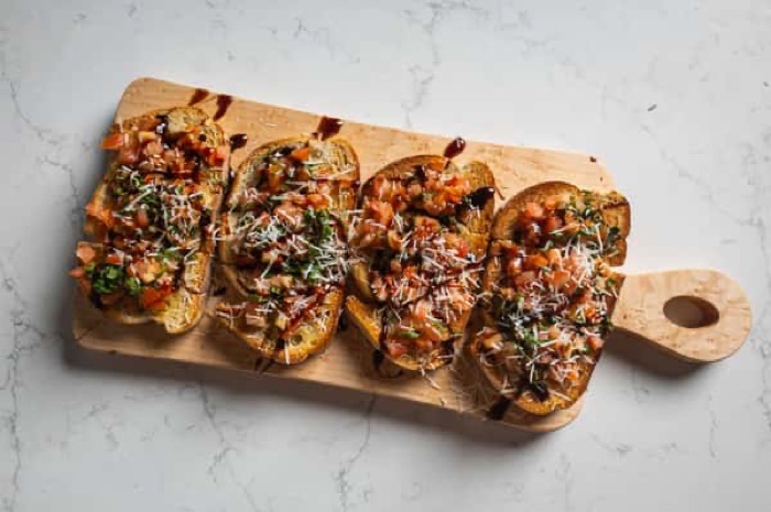 Tomatoes and Basil